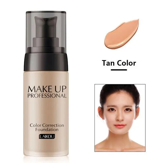 Makeup professional colour correction foundation