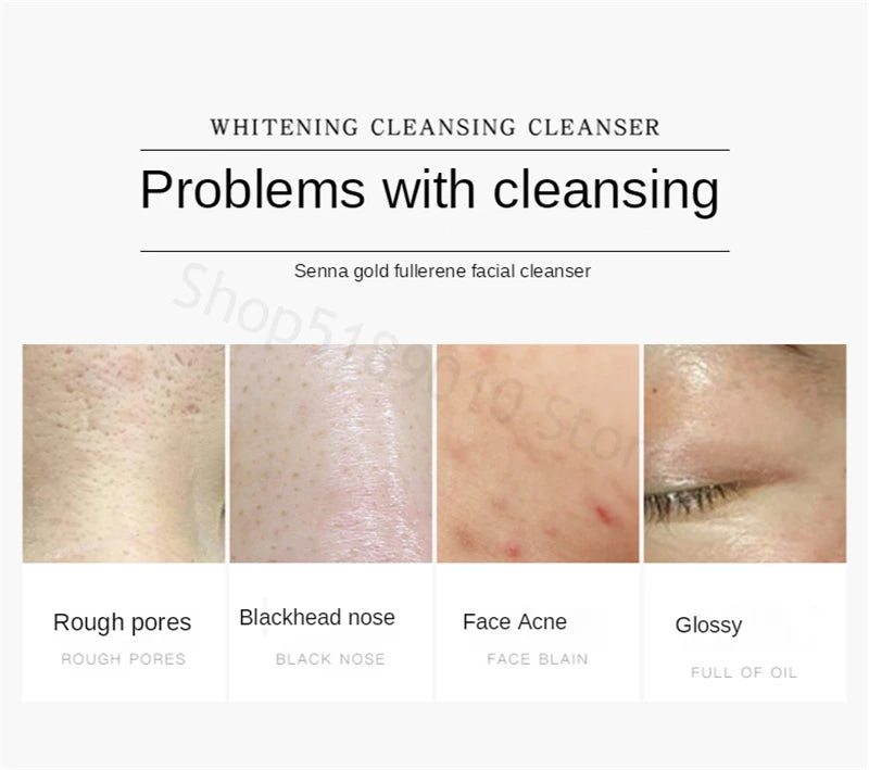 24K Gold Serum Facial Cleanser with Collagen