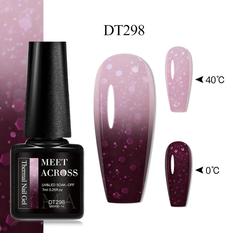7ml Auroras Spotted Thermal Colour Changing Gel Nail Polish