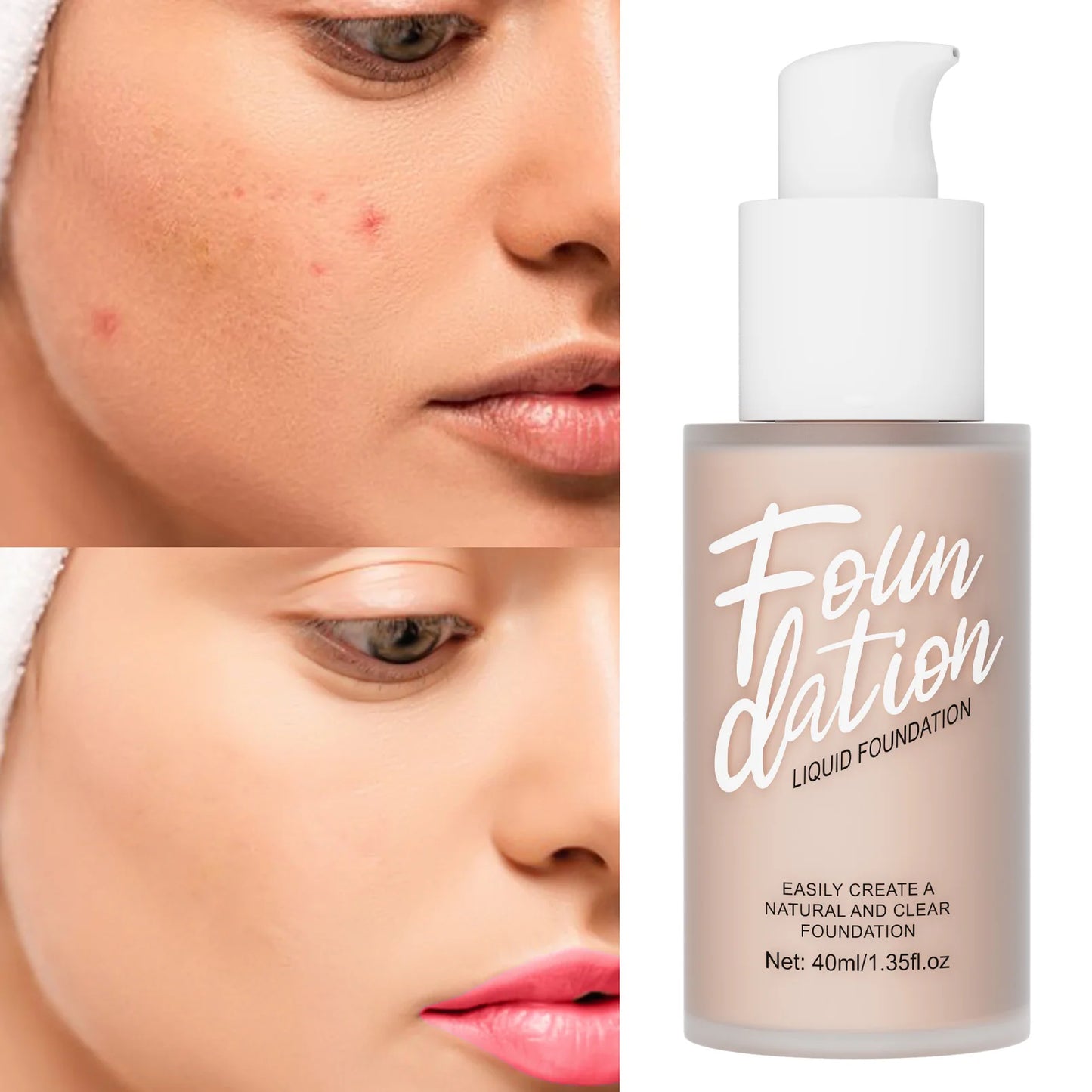 Waterproof Matte Liquid Foundation