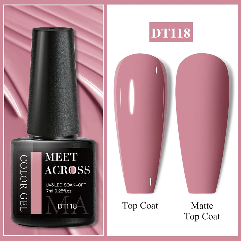 MEET ACROSS 7ml Gel Nail Polish
