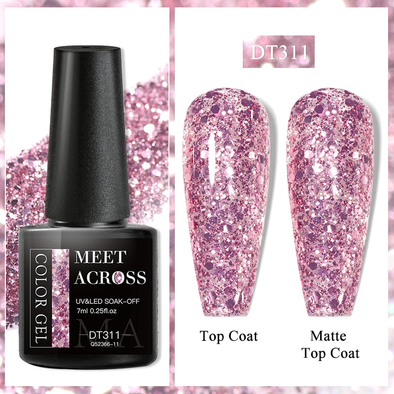 MEET ACROSS 7ml Gel Nail Polish