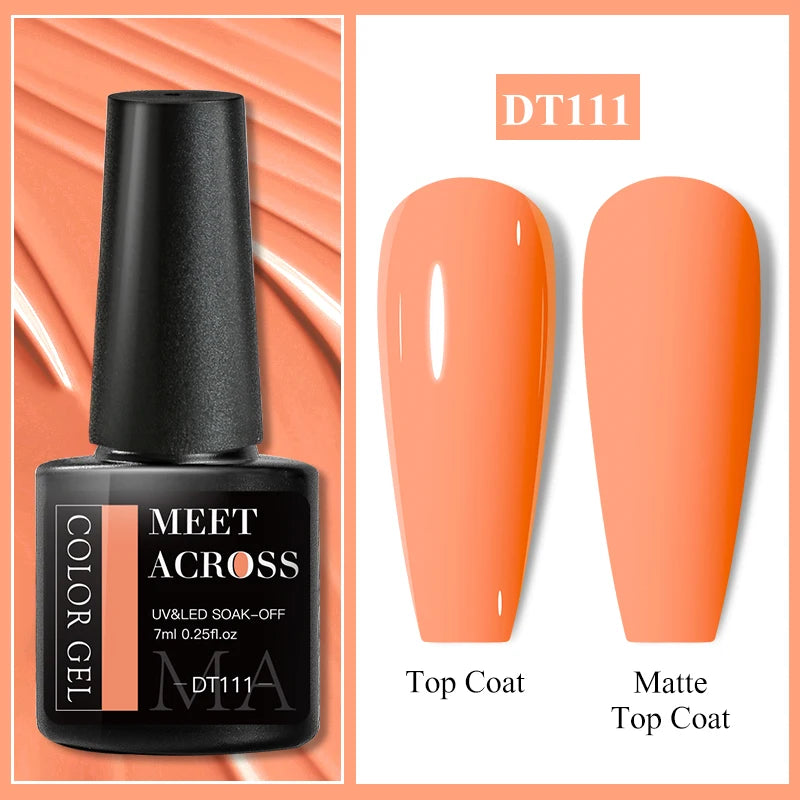 MEET ACROSS 7ml Gel Nail Polish