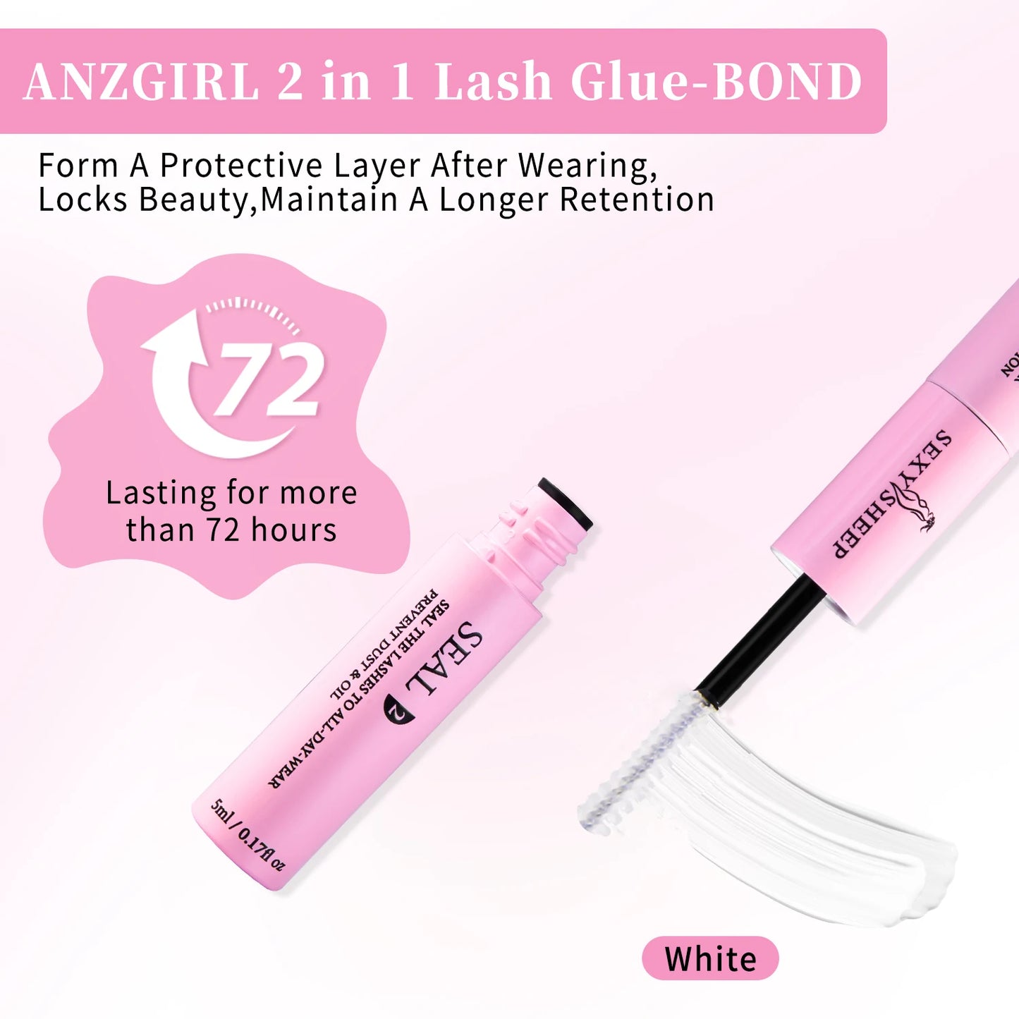 280pcs DIY Lash Extension Kit Individual Lashes Cluster 30D40D MIX with Lash Bond and Seal and Remover Lash Applicator