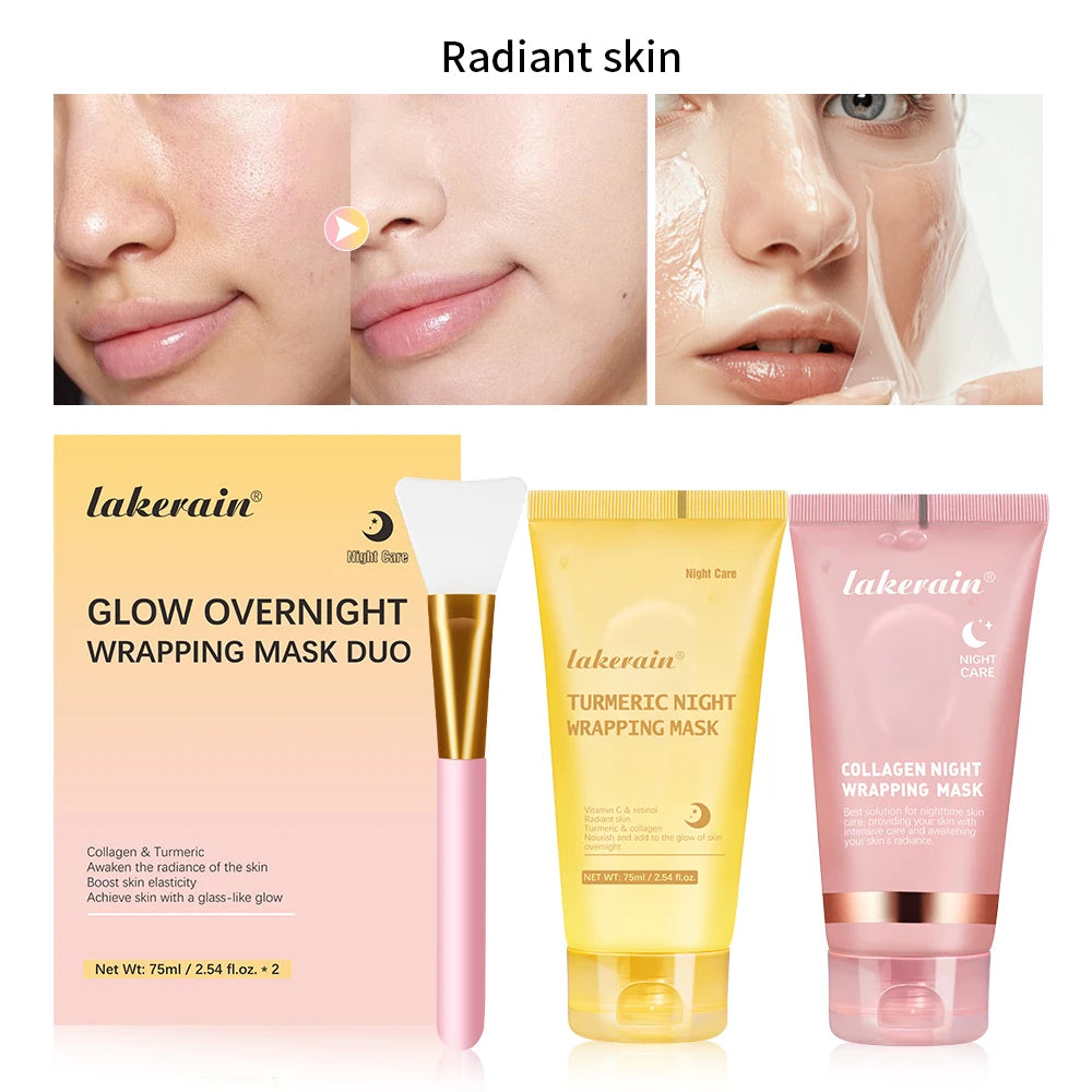 Korean Deep Collagen Mask 2 Bottles