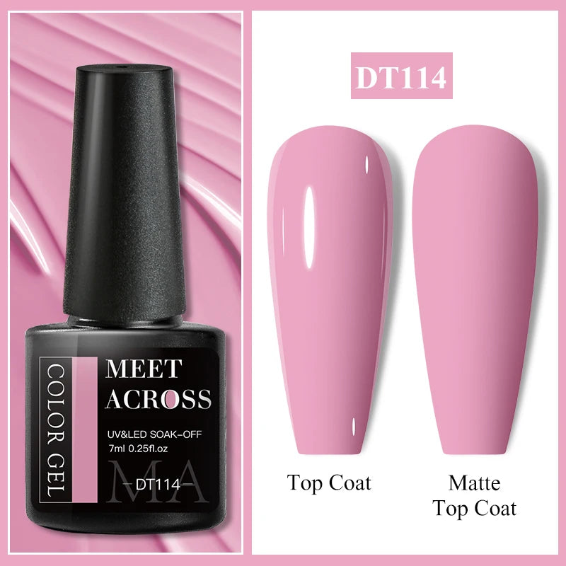 MEET ACROSS 7ml Gel Nail Polish