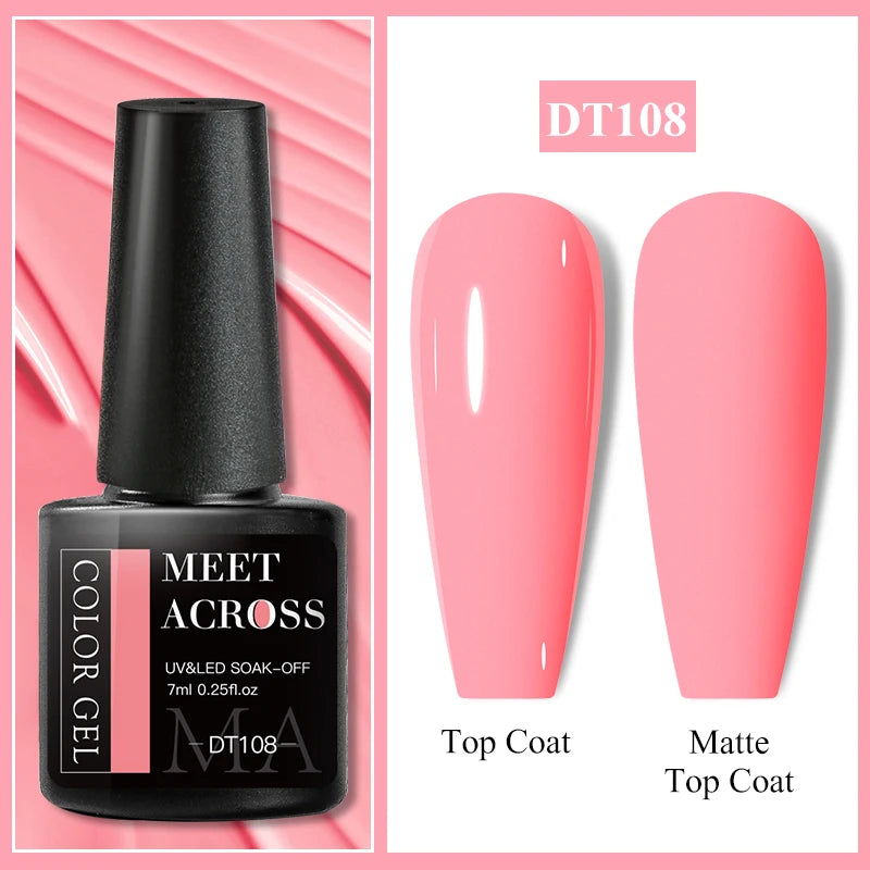 MEET ACROSS 7ml Gel Nail Polish