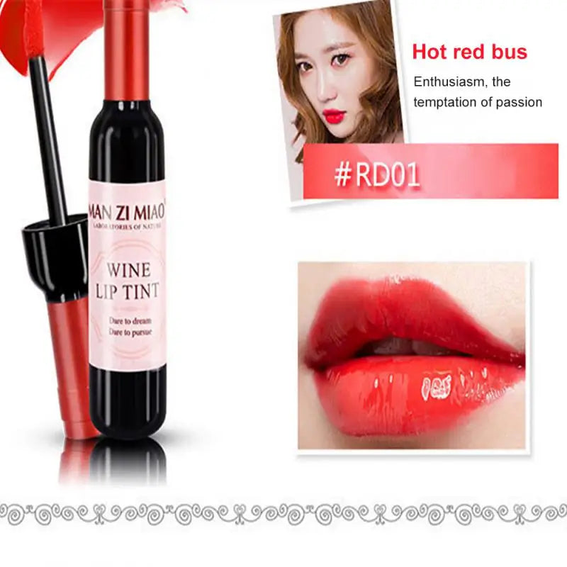 Wine Bottle Lip Tint - Waterproof