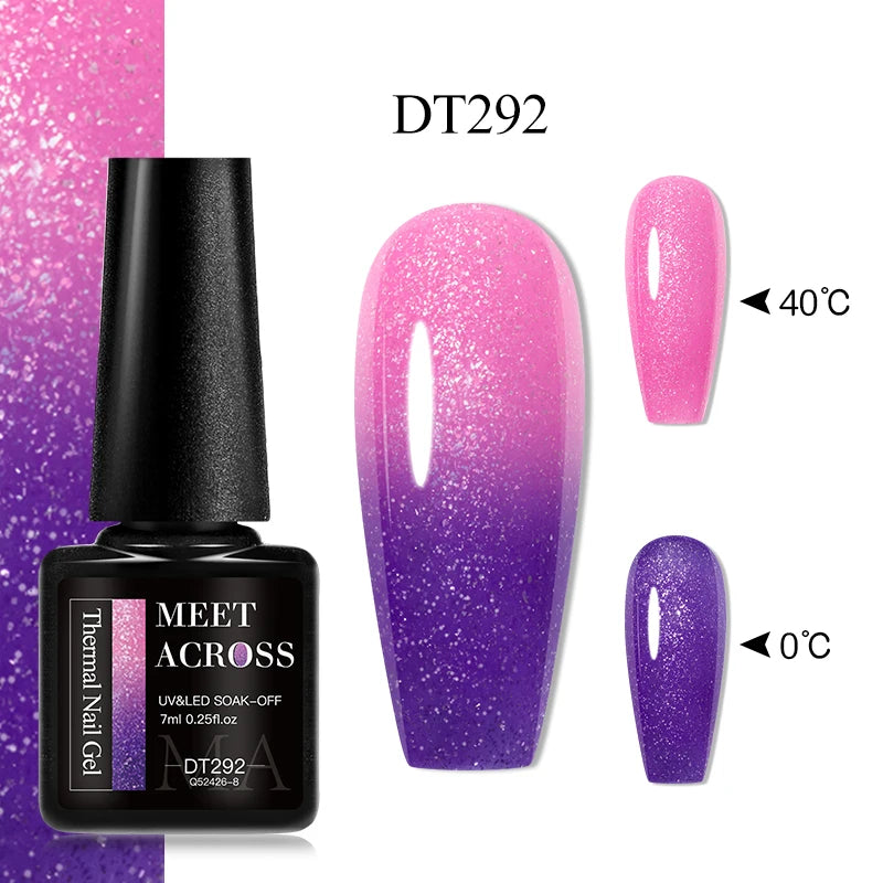 7ml Auroras Spotted Thermal Colour Changing Gel Nail Polish