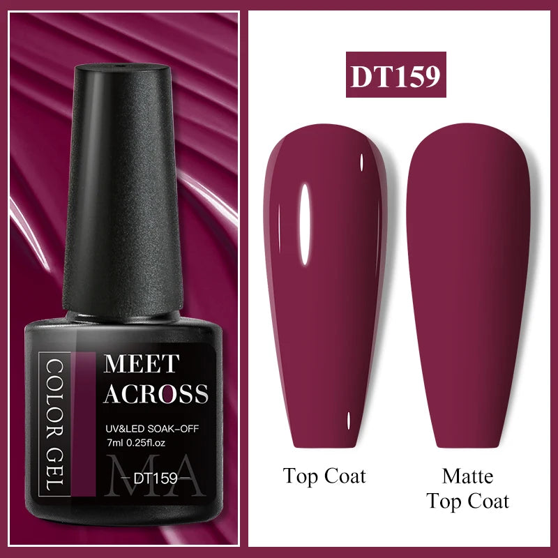 MEET ACROSS 7ml Gel Nail Polish