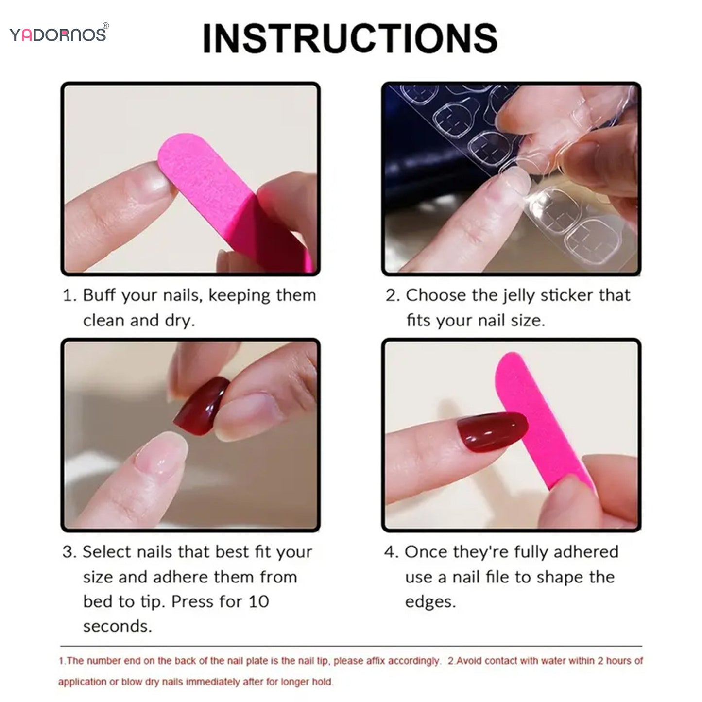 24Pcs Short Almond Press on Nails Y2K Star Diamond Designs