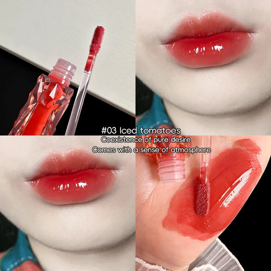 Long-lasting Moisturizing Mirror Glass Lip Gloss