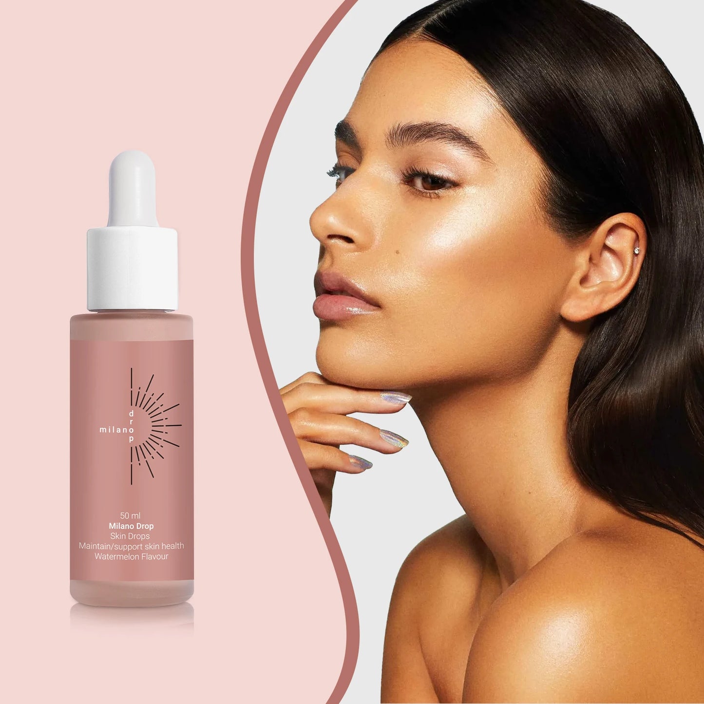 Milano Self Tanning Drops Natural Skin Enhancer