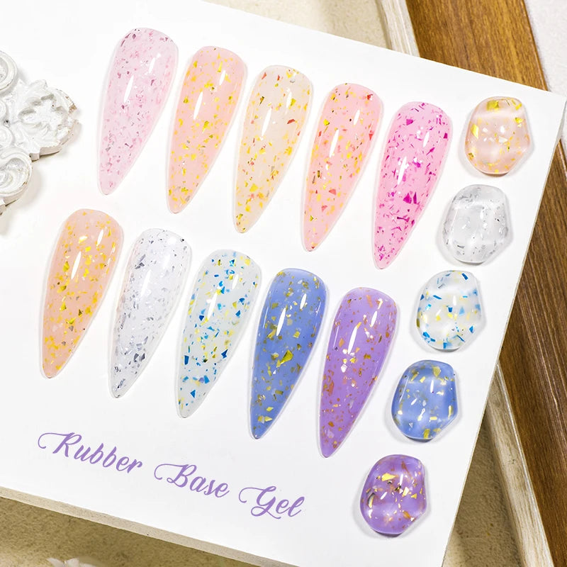 MEET ACROSS 7ml Glitter Gel Nail Polish