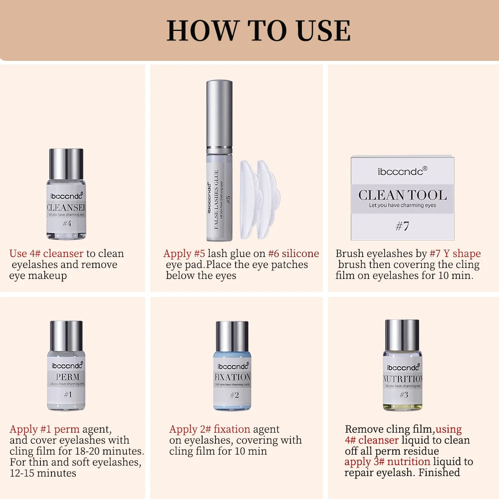 Lash Lift Kit - Long lasting