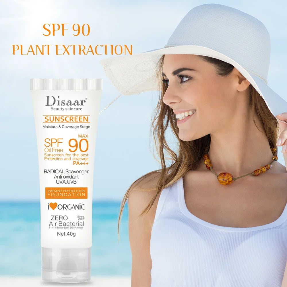 Face and Body Sunscreen SPF 50 and SPF 90