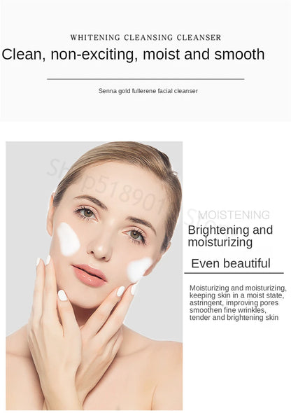 24K Gold Serum Facial Cleanser with Collagen