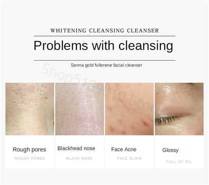 24K Gold Serum Facial Cleanser with Collagen