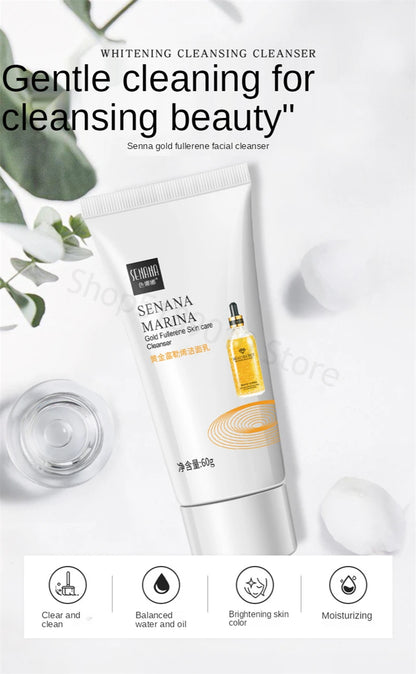 24K Gold Serum Facial Cleanser with Collagen
