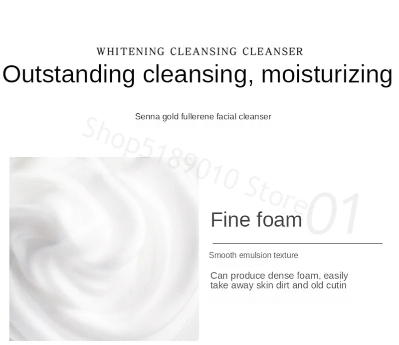 24K Gold Serum Facial Cleanser with Collagen