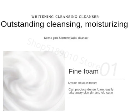 24K Gold Serum Facial Cleanser with Collagen