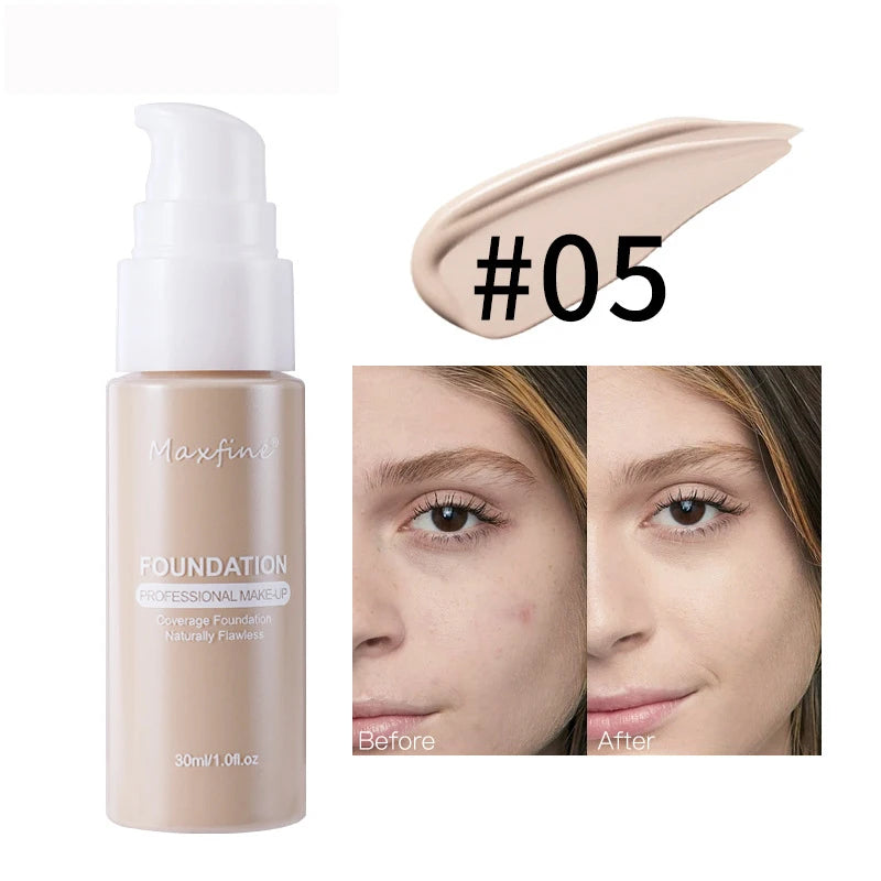 Liquid Foundation Waterproof Sweat-resistant