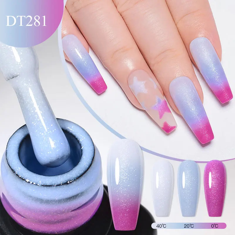 7ml Auroras Thermal Colour Changing Gel Nail Polish