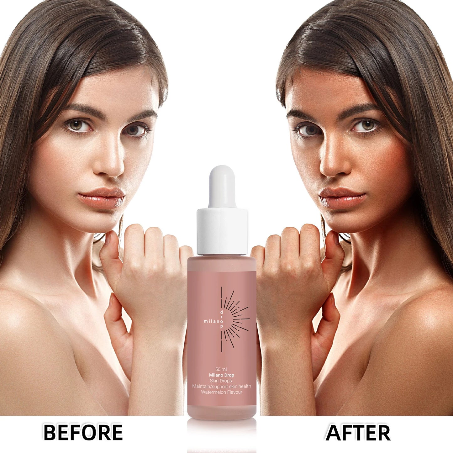 Milano Self Tanning Drops Natural Skin Enhancer