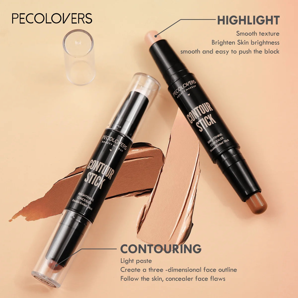 Double Ended Contour and Concealer Stick