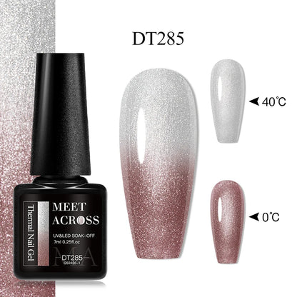 7ml Auroras Thermal Colour Changing Gel Nail Polish