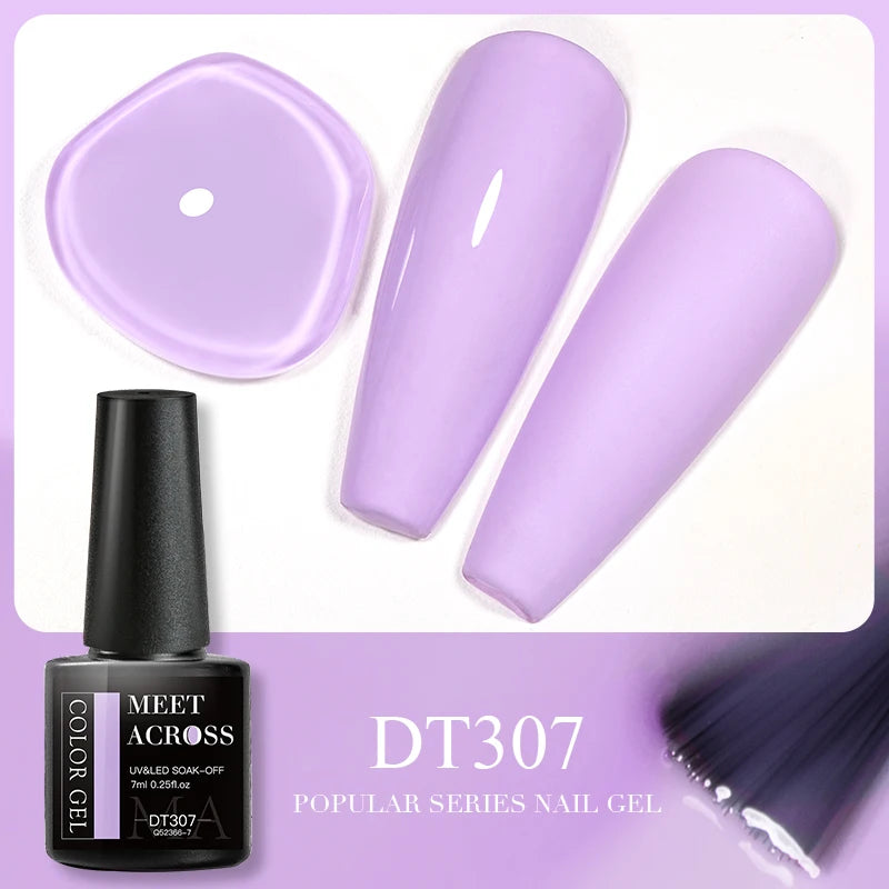 MEET ACROSS 5ml Gel Nail Polish