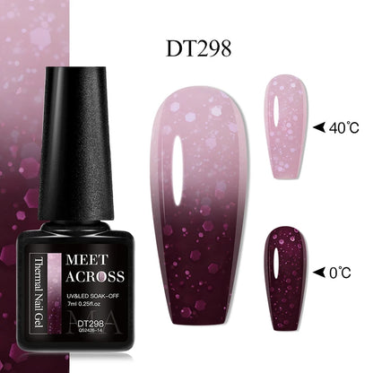 7ml Auroras Iridescent Thermal Colour Changing Gel Nail Polish