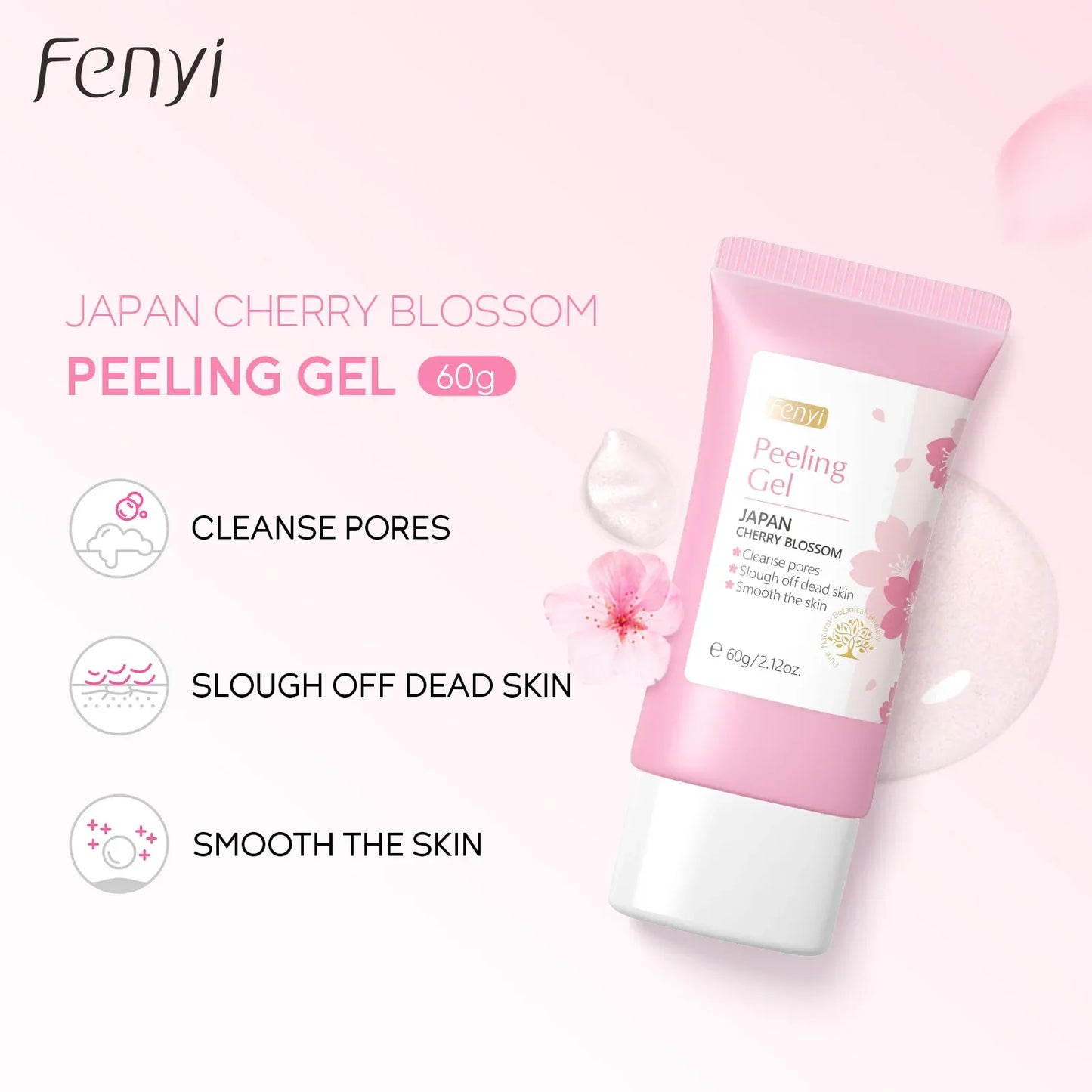 Japanese Face Deep Cleansing Exfoliating Gel Scrub