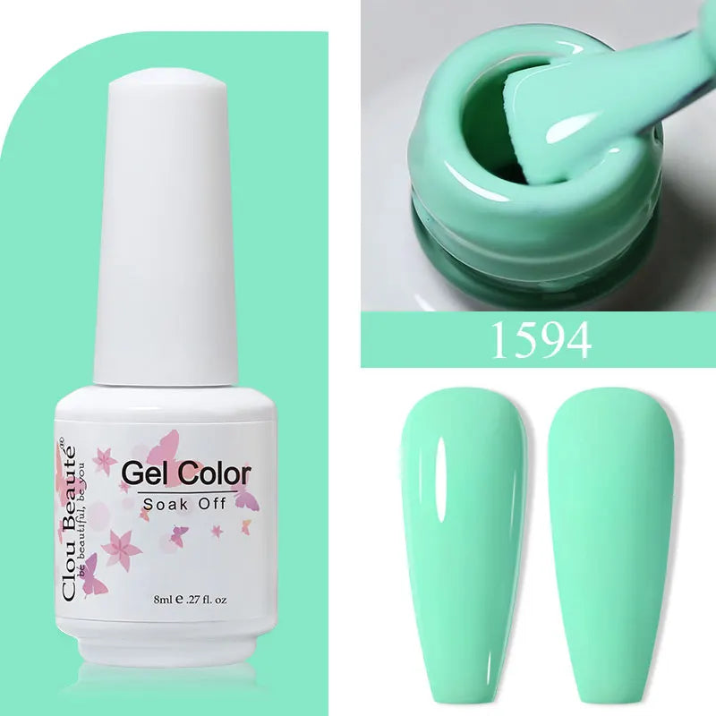 Clou Beaute Gel Nail Polish 8ml