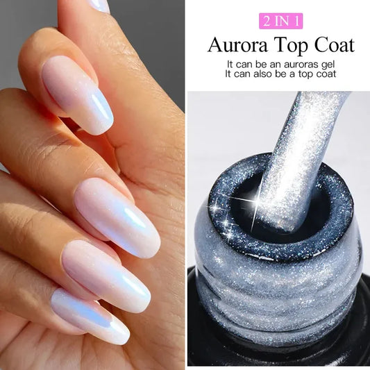 7ml Auroras Iridescent Thermal Colour Changing Gel Nail Polish
