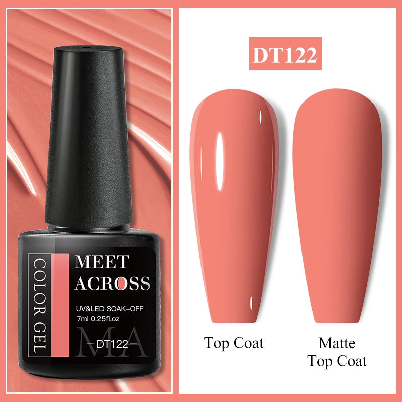 MEET ACROSS 7ml Gel Nail Polish