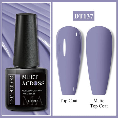 MEET ACROSS 7ml Gel Nail Polish