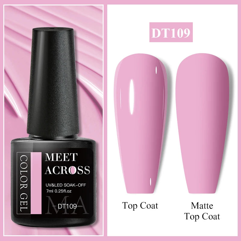 MEET ACROSS 7ml Gel Nail Polish