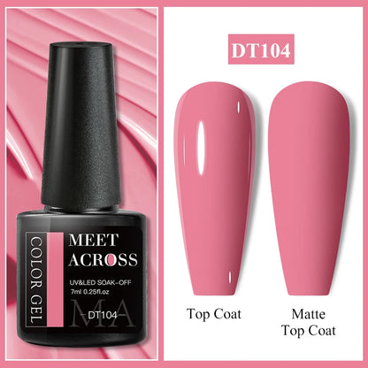 MEET ACROSS 7ml Gel Nail Polish