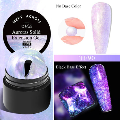 7ml Auroras Iridescent Thermal Colour Changing Gel Nail Polish
