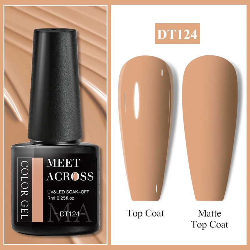 MEET ACROSS 7ml Gel Nail Polish
