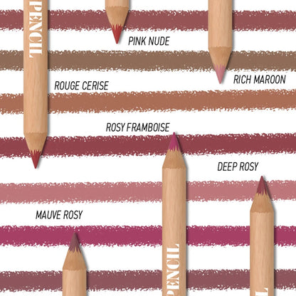 Face Secret Lip Liner Pencil Set