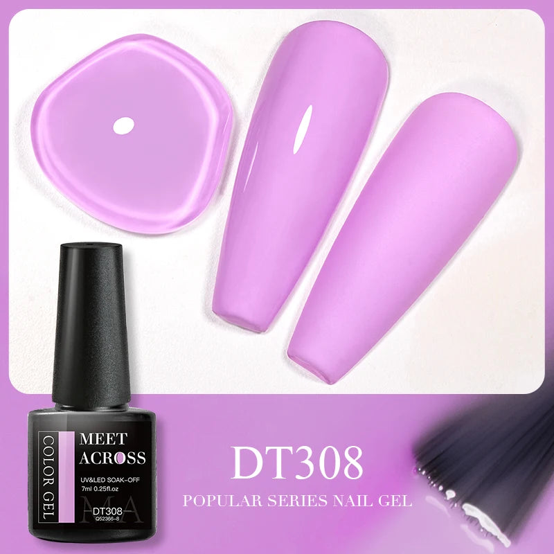 MEET ACROSS 5ml Gel Nail Polish