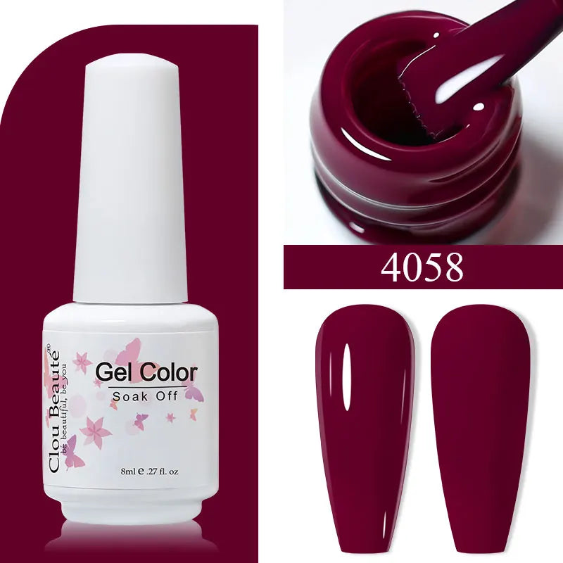Clou Beaute Gel Nail Polish 8ml