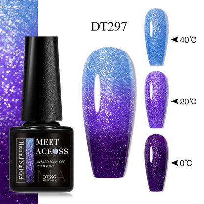 7ml Auroras Thermal Colour Changing Gel Nail Polish