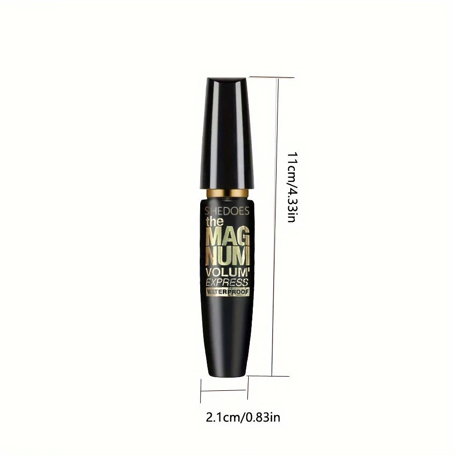 4D Black Mascara Thickening, Lengthening, Curling, Waterproof Liquid Fiber