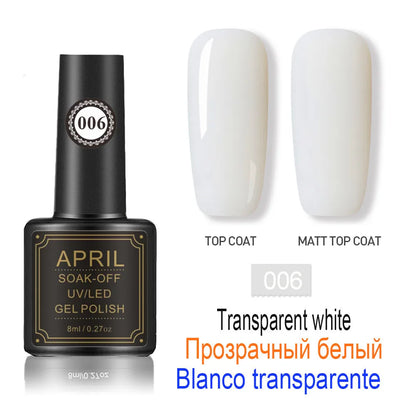 April UV/LED Gel nail polish