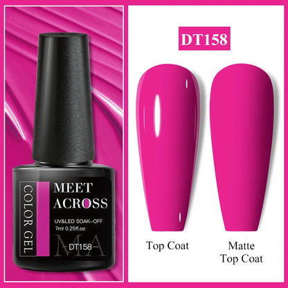 MEET ACROSS 7ml Gel Nail Polish