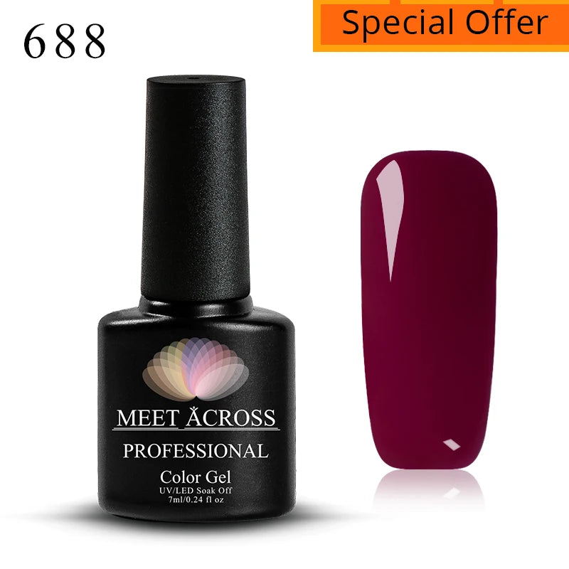 MEET ACROSS 5ml Gel Nail Polish