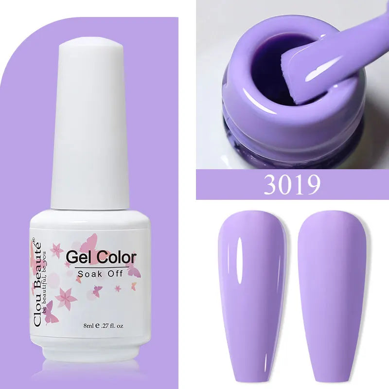 Clou Beaute Gel Nail Polish 8ml
